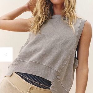FP Movement by Free People Gray Muscle Tee
